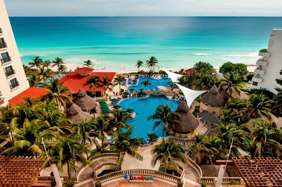 Gr Solaris Caribe Otel Cancun Dış mekan fotoğraf