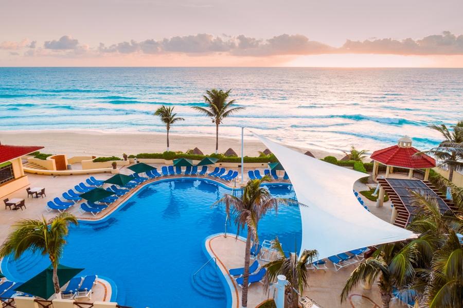 Gr Solaris Caribe Otel Cancun Dış mekan fotoğraf